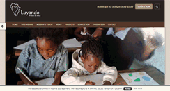Desktop Screenshot of luyando-womeninafrica.org